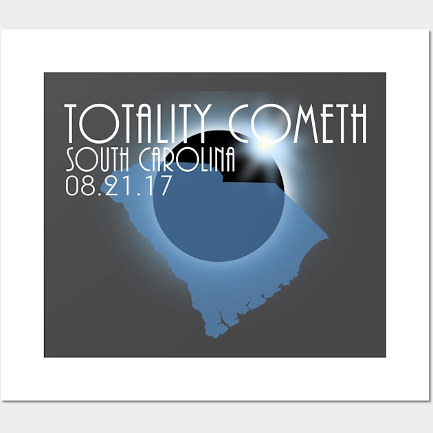 Total Eclipse Shirt - Totality NORTH CAROLINA Tshirt, USA Total Solar Eclipse T-Shirt August 21 2017 Eclipse T-Shirt T-Shirt Wall Art by BlueTshirtCo